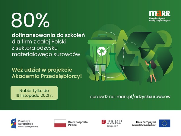 Akademia Przedsiębiorcy - dofinansowanie do szkoleń