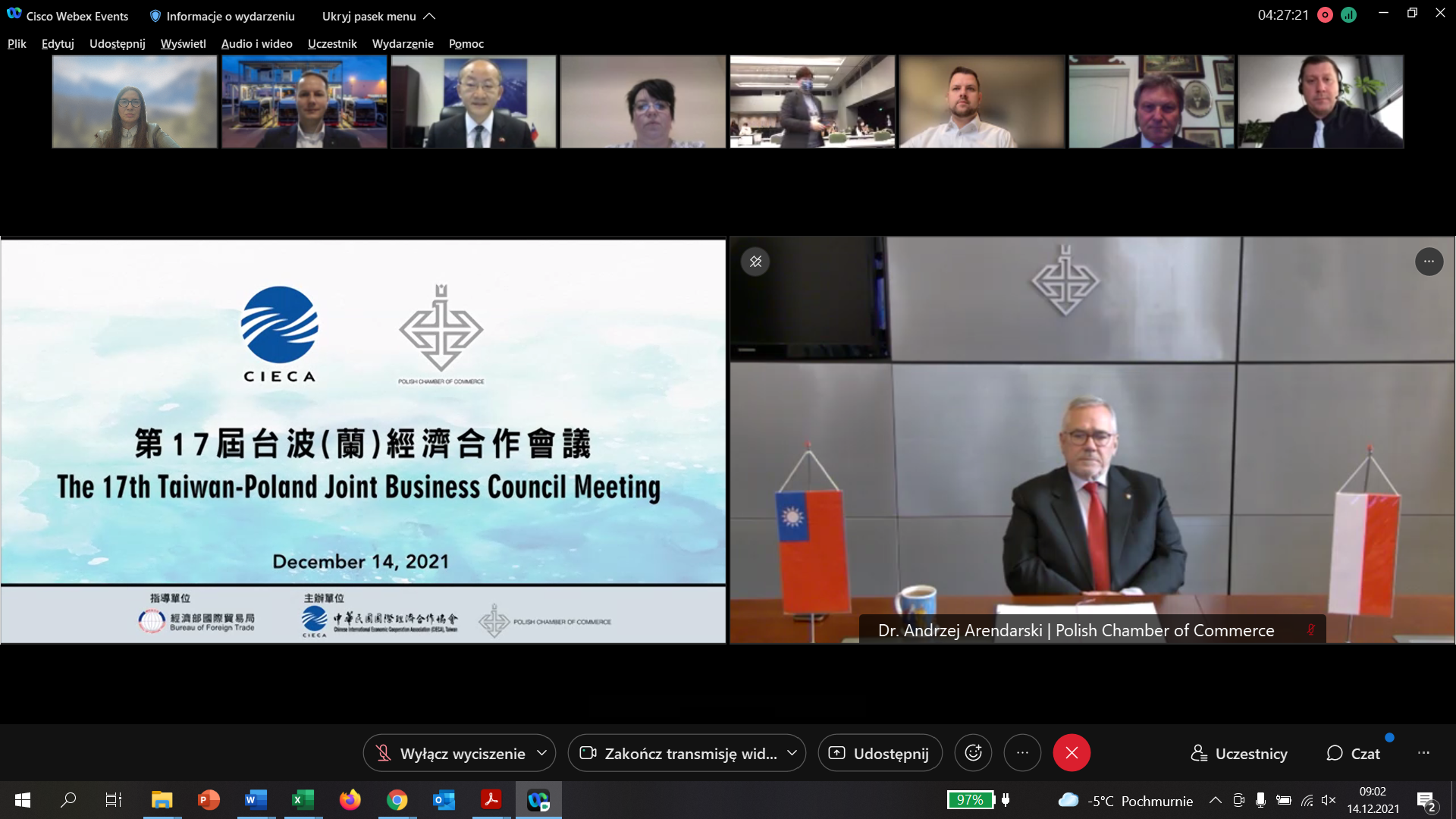 Relacja: 17. Forum Biznesowe Polska-Tajwan online